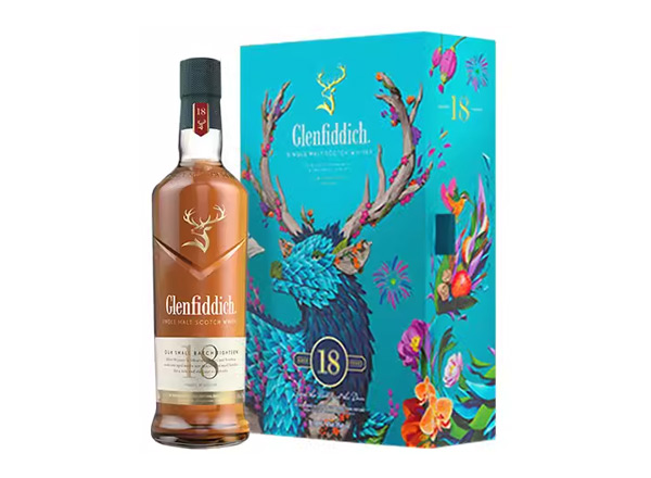 无锡格兰菲迪回收格兰菲迪18年700ml春节礼盒装Glenfiddich苏格兰威士忌