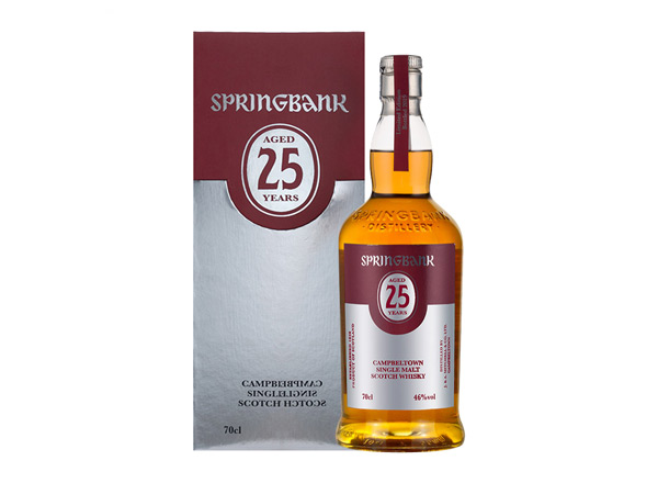 无锡云顶25年回收云顶威士忌SpringBank 46度坎贝尔镇苏格兰单一麦芽700m进口洋酒威士忌