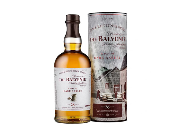 无锡苏格兰百富26年回收百富威士忌故事系列The Balvenie Aged 26 Years A Day of Dark Barley Single洋酒