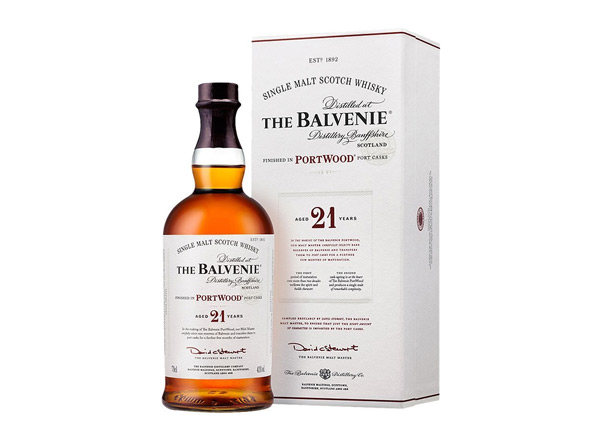 无锡回收百富威士忌21年波特桶陈酿The Balvenie Portwood Single百富洋酒收购