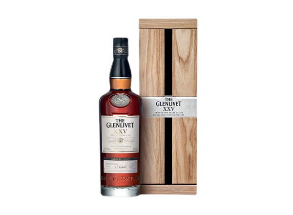 无锡格兰威特威士忌回收格兰威特25年陈酿威士忌The Glenlivet XXV洋酒上门收购