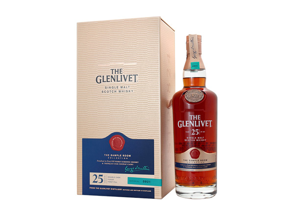 无锡The Glenlivet回收格兰威特25年苏格兰单一麦芽威士忌陈酿风味创造系列