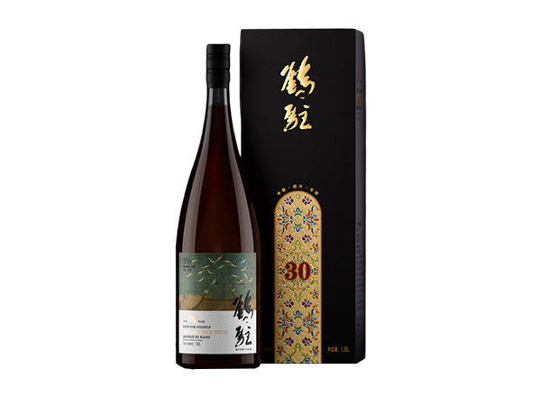 无锡鹤驻新花雕回收鹤驻30年瑞鹤图黄酒