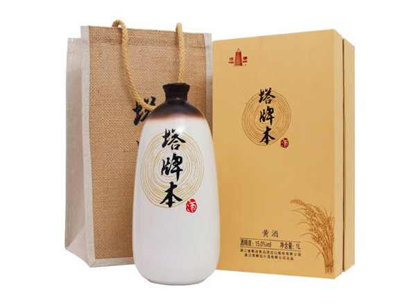 无锡塔牌黄酒回收塔牌本酒500ml/1000ml绍兴黄酒花雕酒礼盒