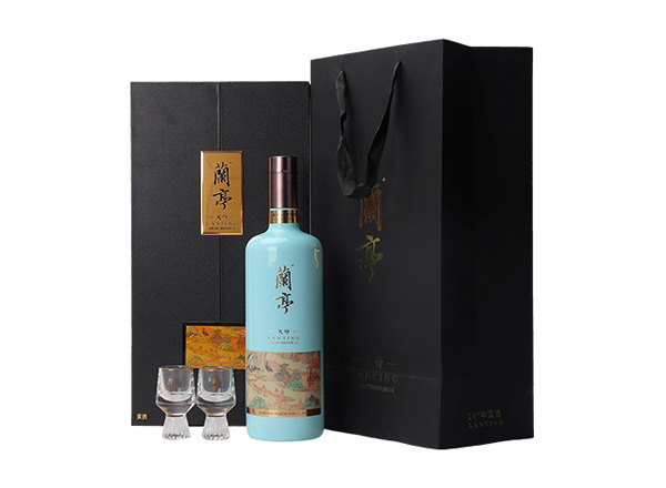 无锡会稽山黄酒回收兰亭大师三十年陈酿1L礼盒装绍兴黄酒