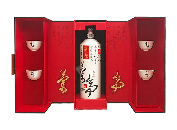 无锡会稽山黄酒回收大师兰亭三十年陈酿1L商务版礼盒装
