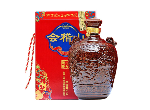 无锡回收会稽山二十年黄酒陶坛20年陈酿2.5L花雕酒