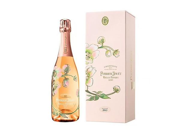 无锡回收巴黎之花美丽时光桃红年份香槟礼盒装Perrier-Jouët Belle Epoque Rosé