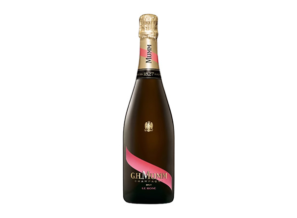 无锡回收玛姆红带风尚版桃红香槟起泡酒 G.H. Mumm Le Rosé Brut
